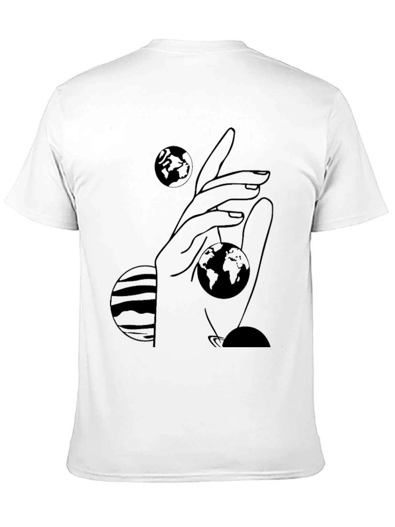 Celestial Hand Graphic Tee - Unisex