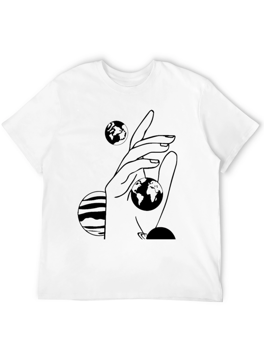 Celestial Hand Graphic Tee - Unisex