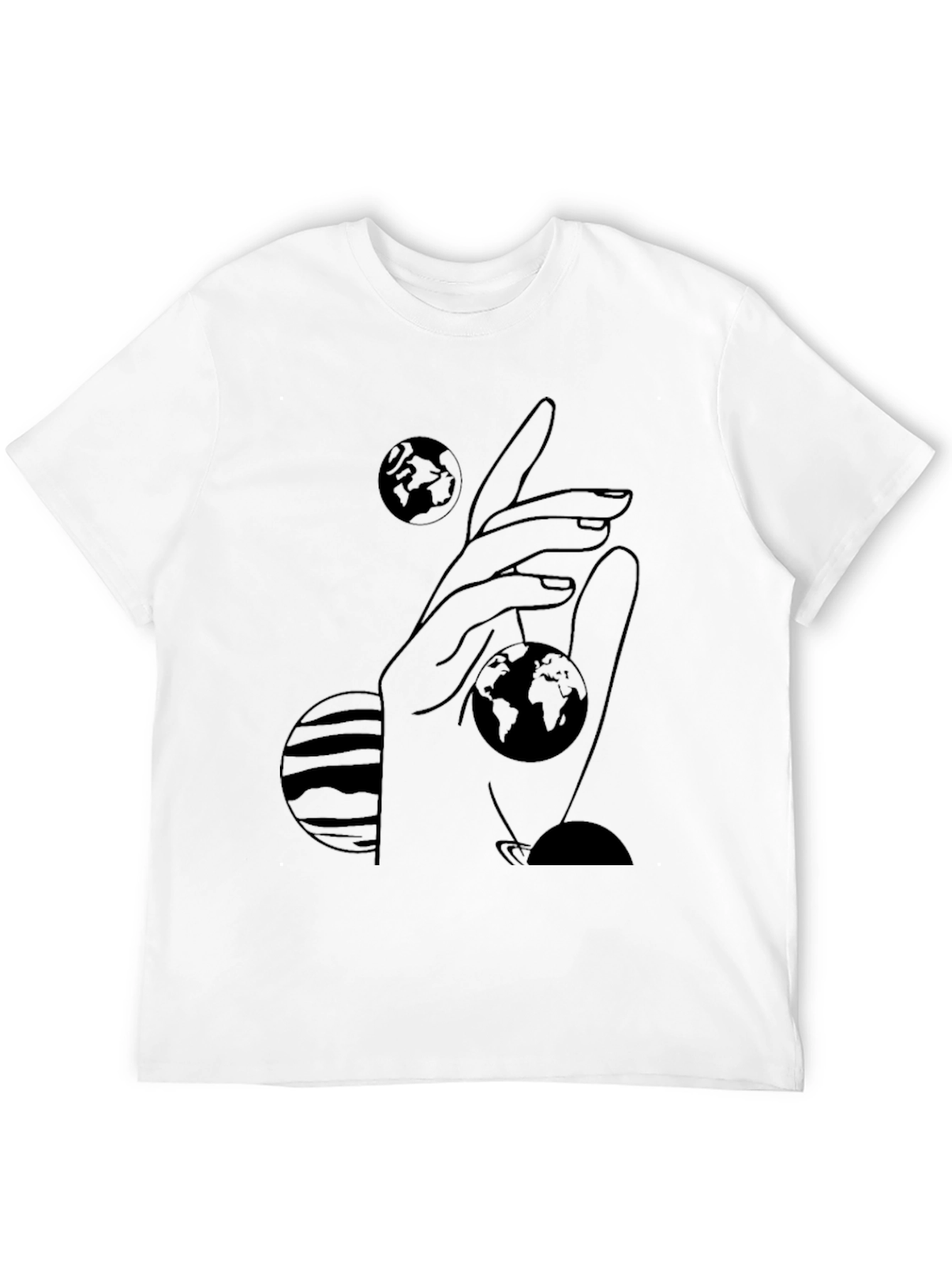 Celestial Hand Graphic Tee - Unisex
