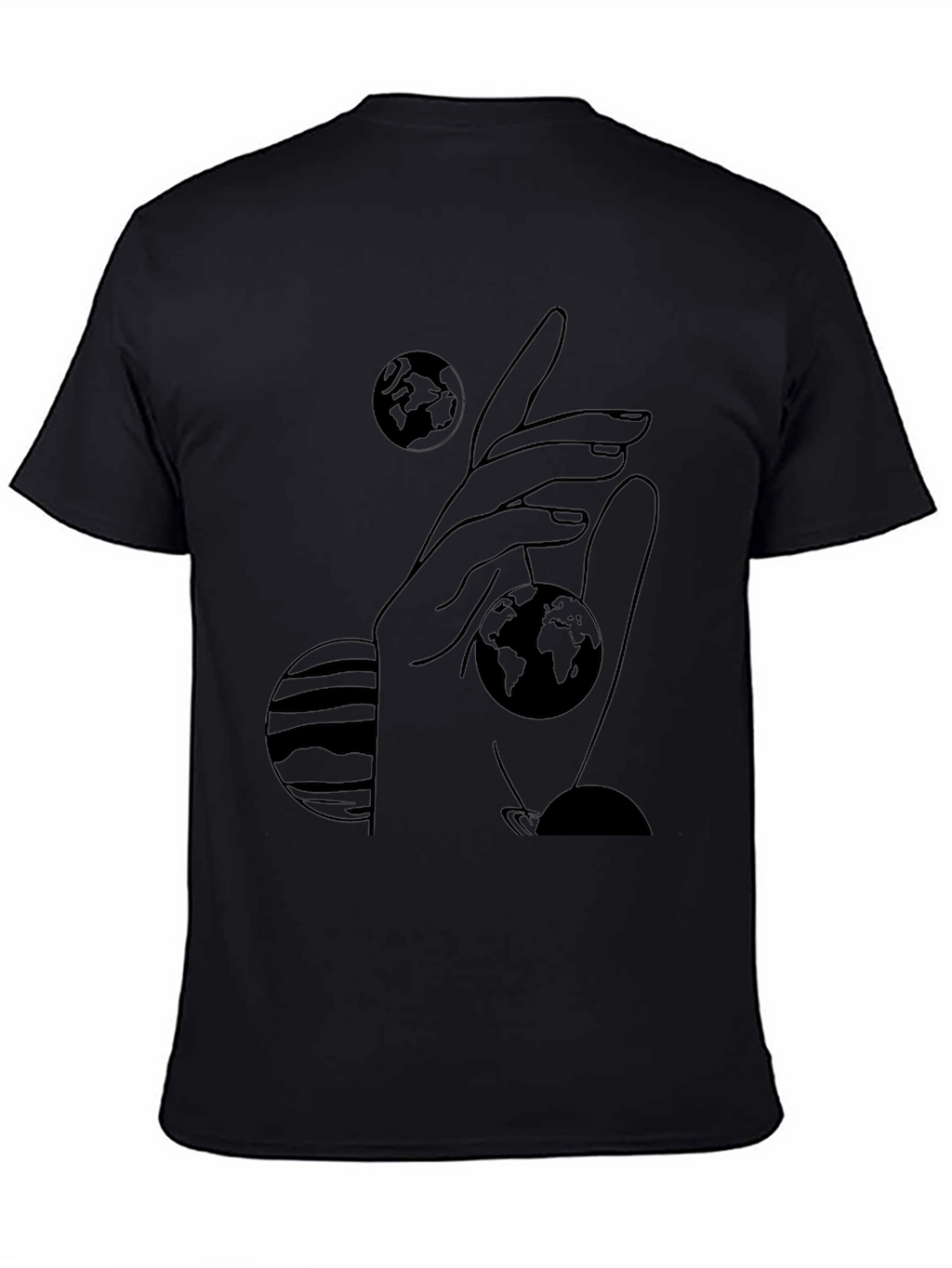 Celestial Hand Graphic Tee - Unisex