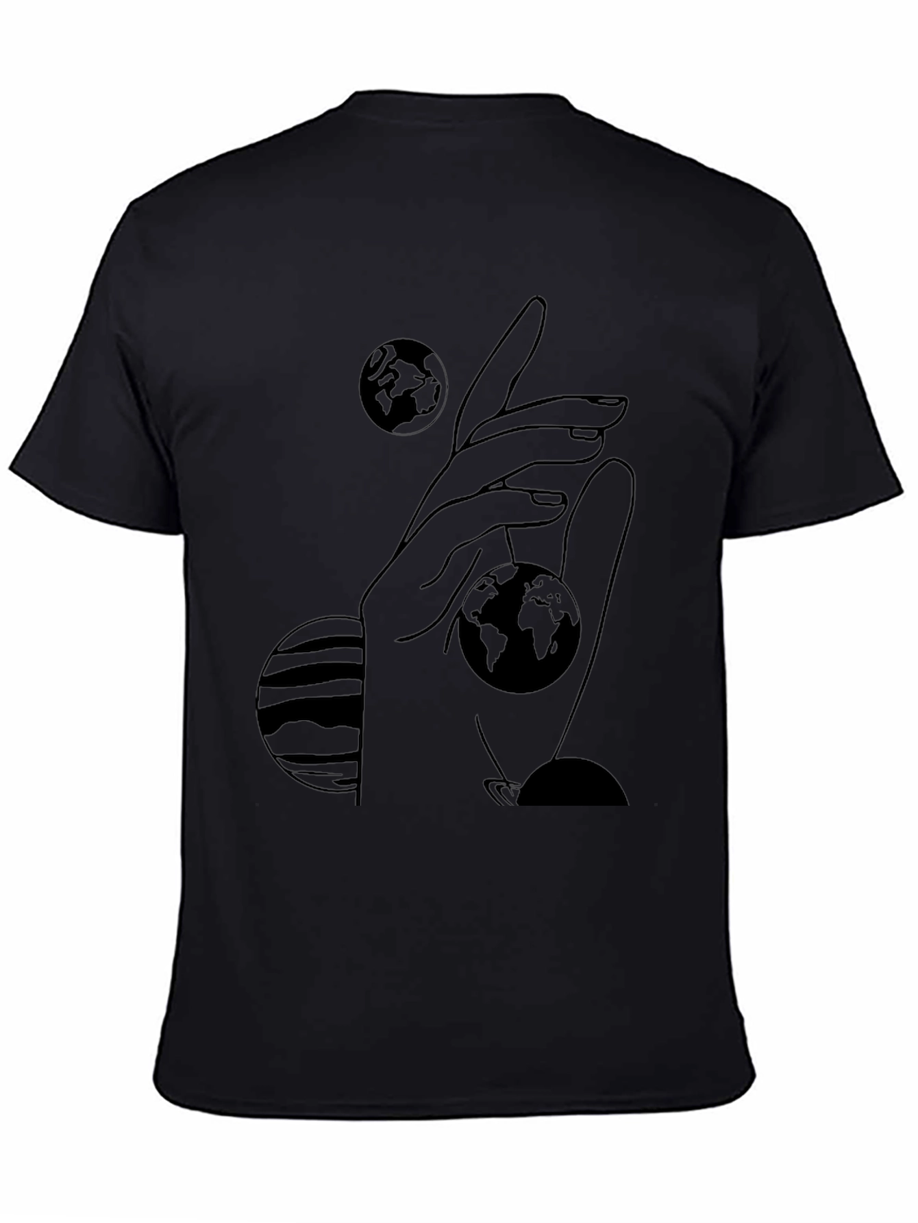 Celestial Hand Graphic Tee - Unisex