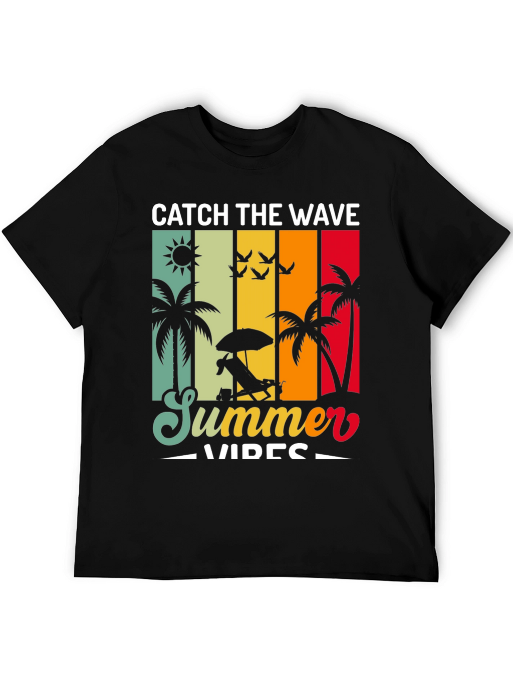 Catch the Wave Summer Vibes Graphic Tee