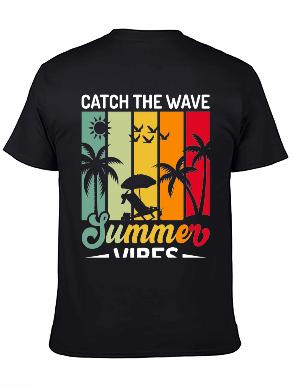 Catch the Wave Summer Vibes Graphic Tee
