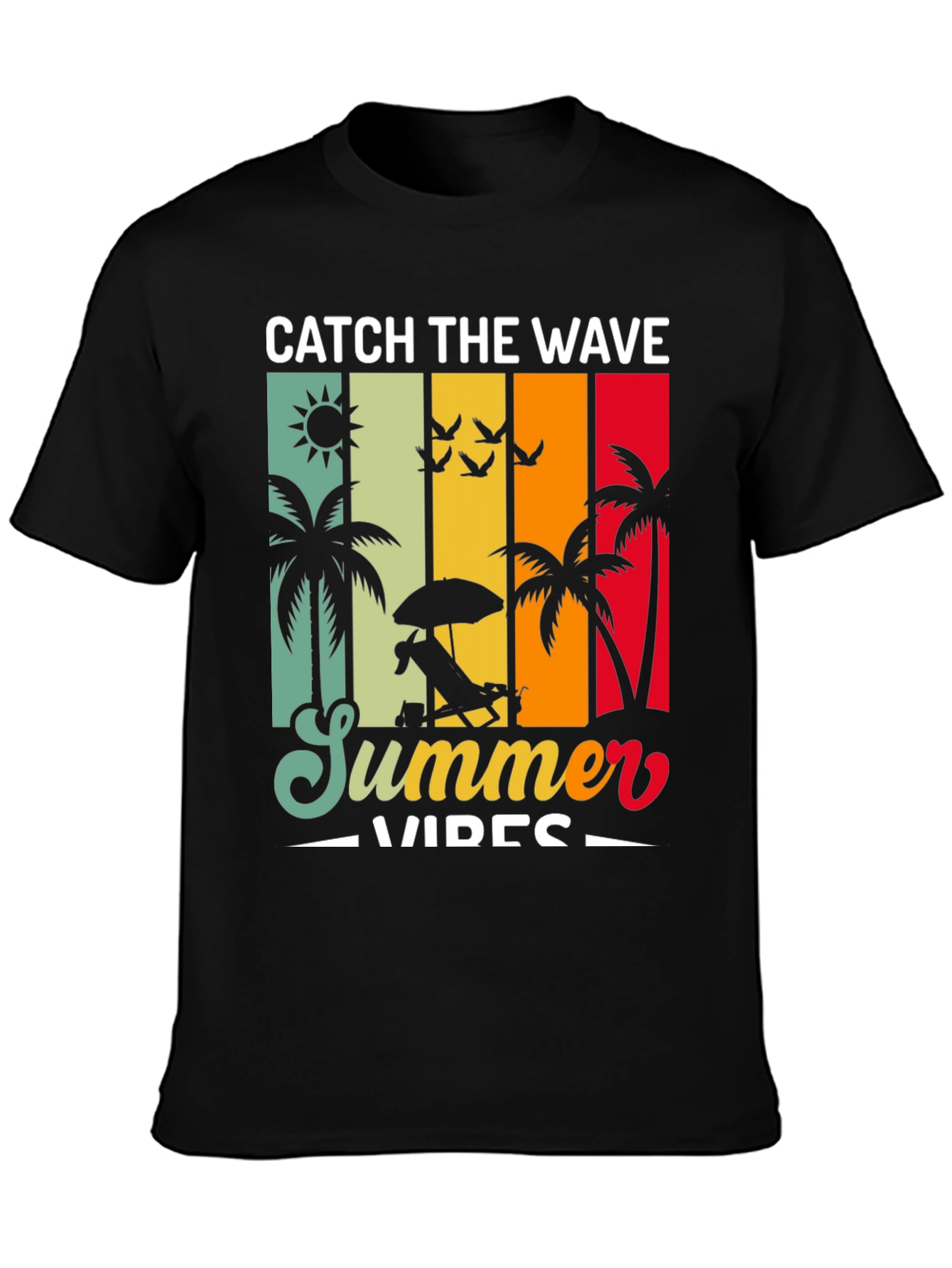 Catch the Wave Summer Vibes Graphic Tee