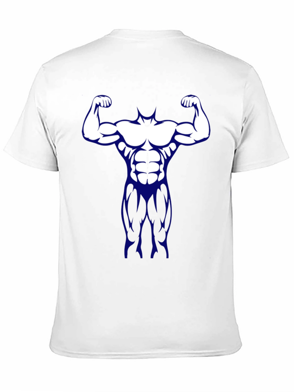 Muscle Man Graphic Tee - Black