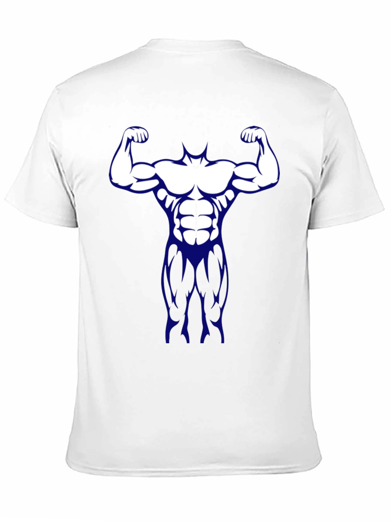 Muscle Man Graphic Tee - Black
