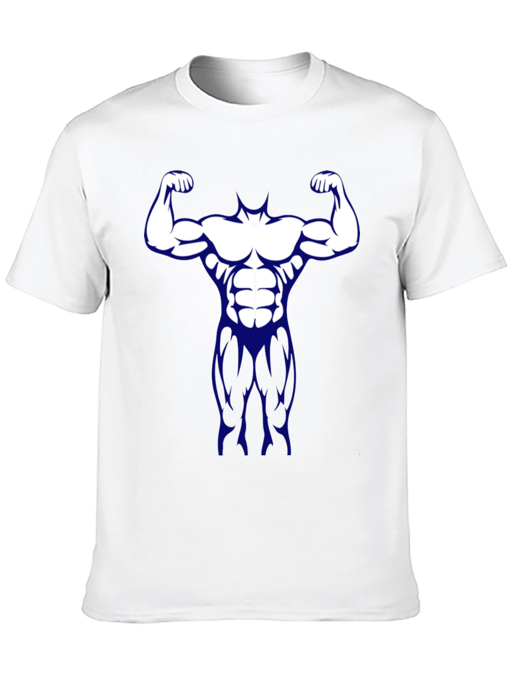 Muscle Man Graphic Tee - Black