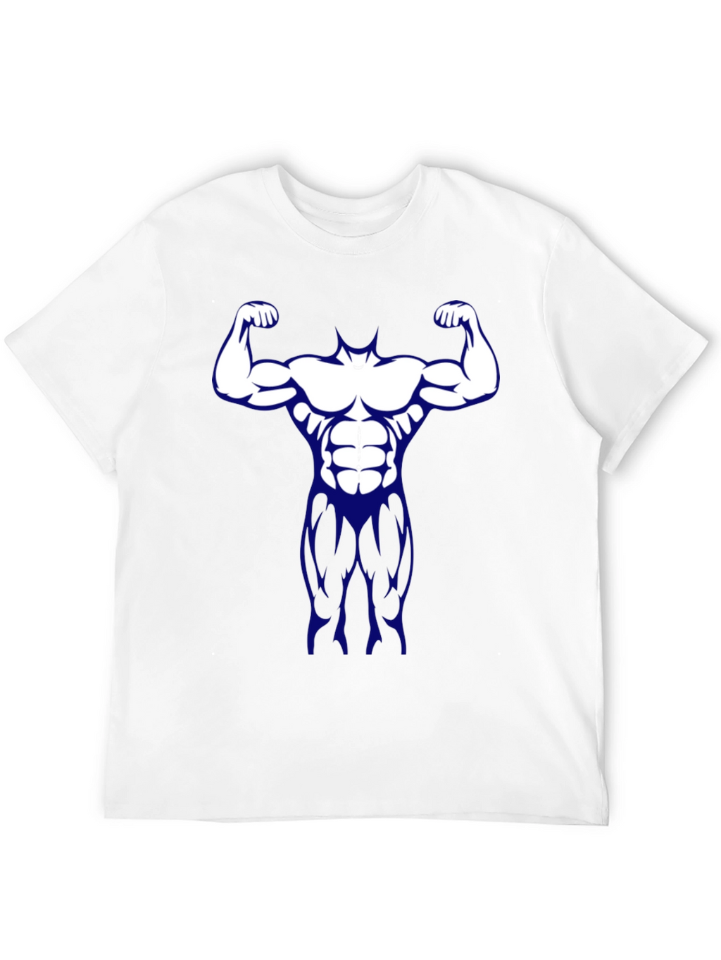 Muscle Man Graphic Tee - Black
