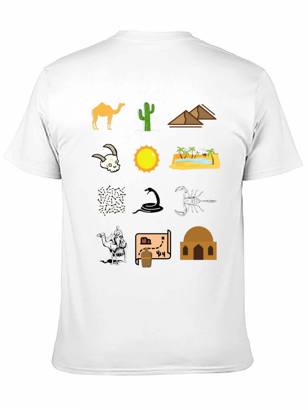 Desert Icon T-Shirt - Black Graphic Tee