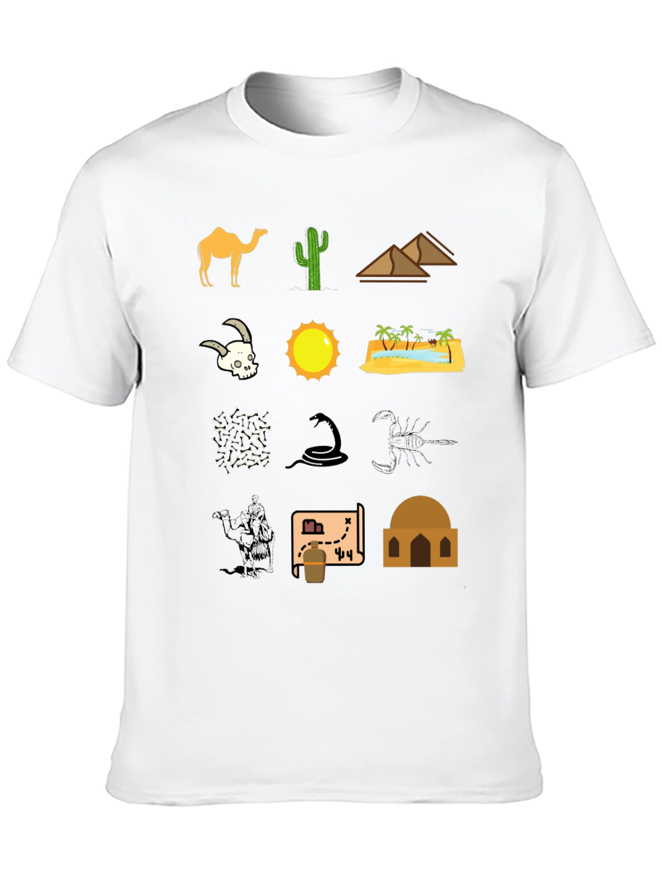 Desert Icon T-Shirt - Black Graphic Tee