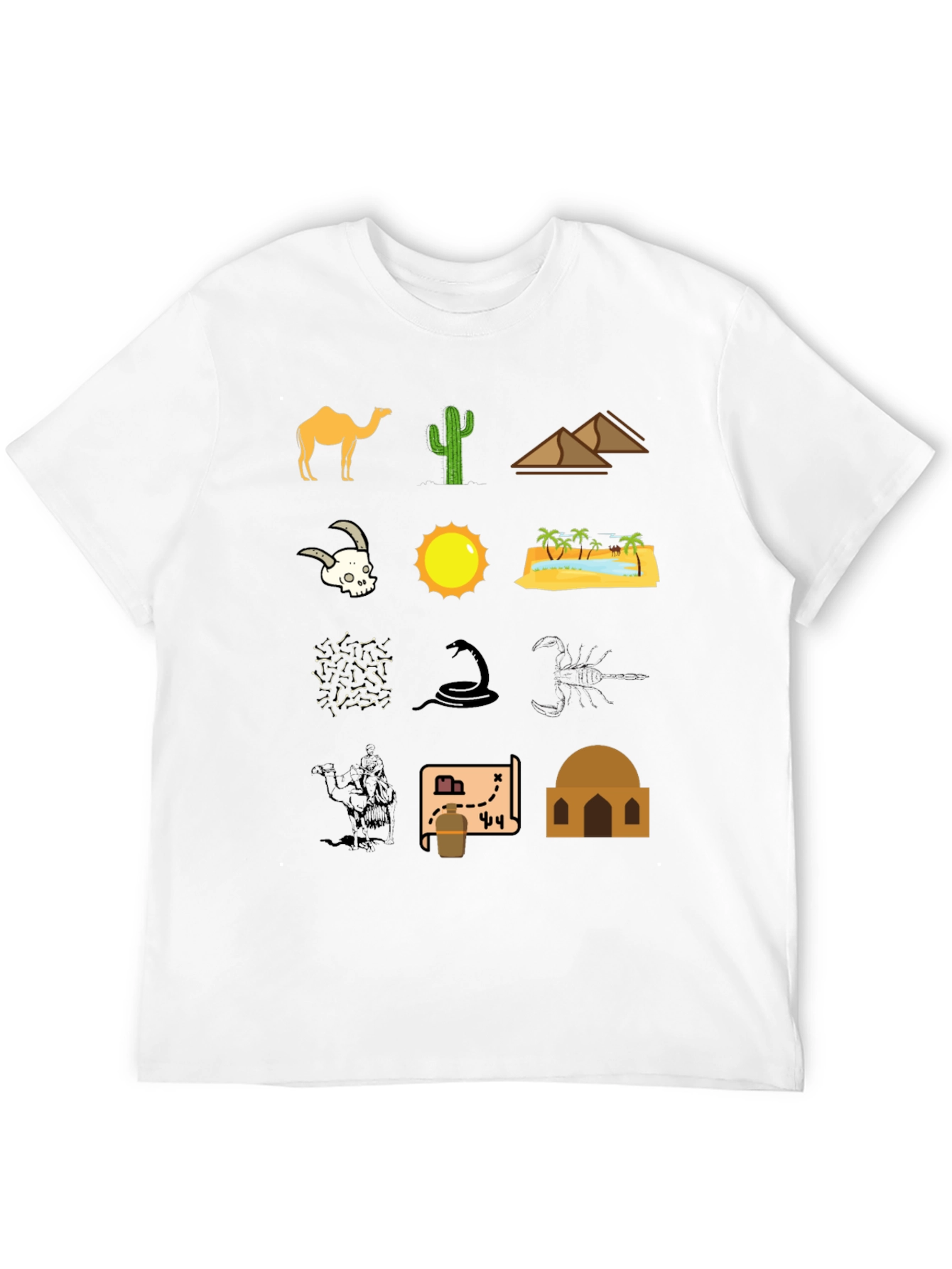 Desert Icon T-Shirt - Black Graphic Tee