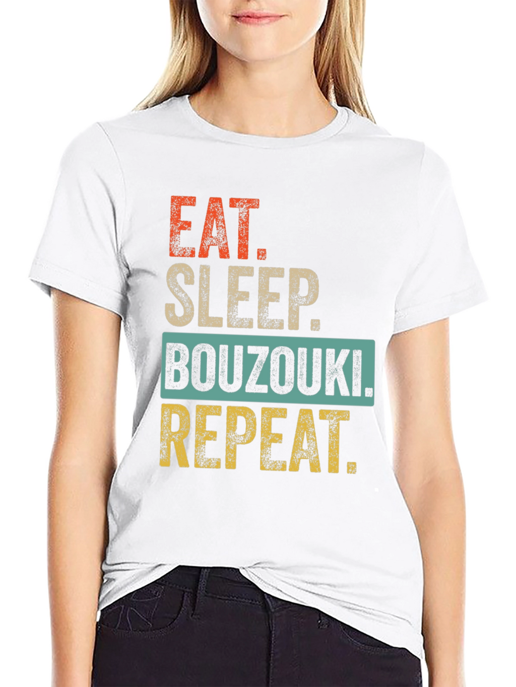 Eat Sleep Bouzouki Repeat T-Shirt