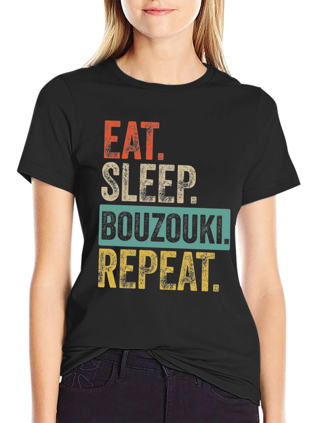 Eat Sleep Bouzouki Repeat T-Shirt