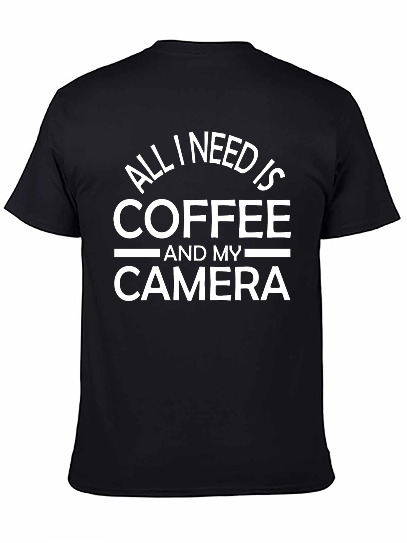 Coffee & Camera T-Shirt - Photographer Gift Tee