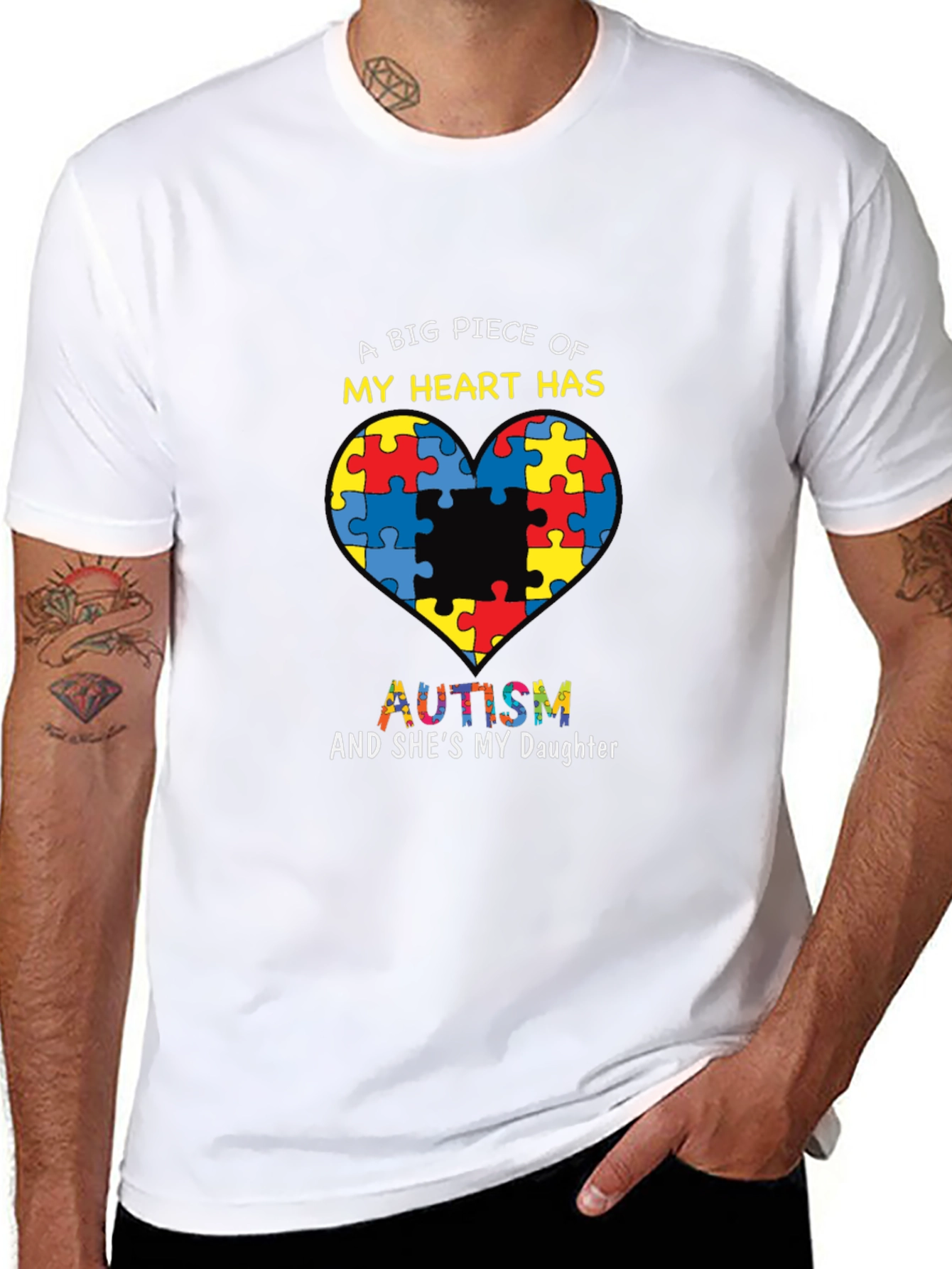 Autism Awareness T-Shirt: A Big Piece of My Heart