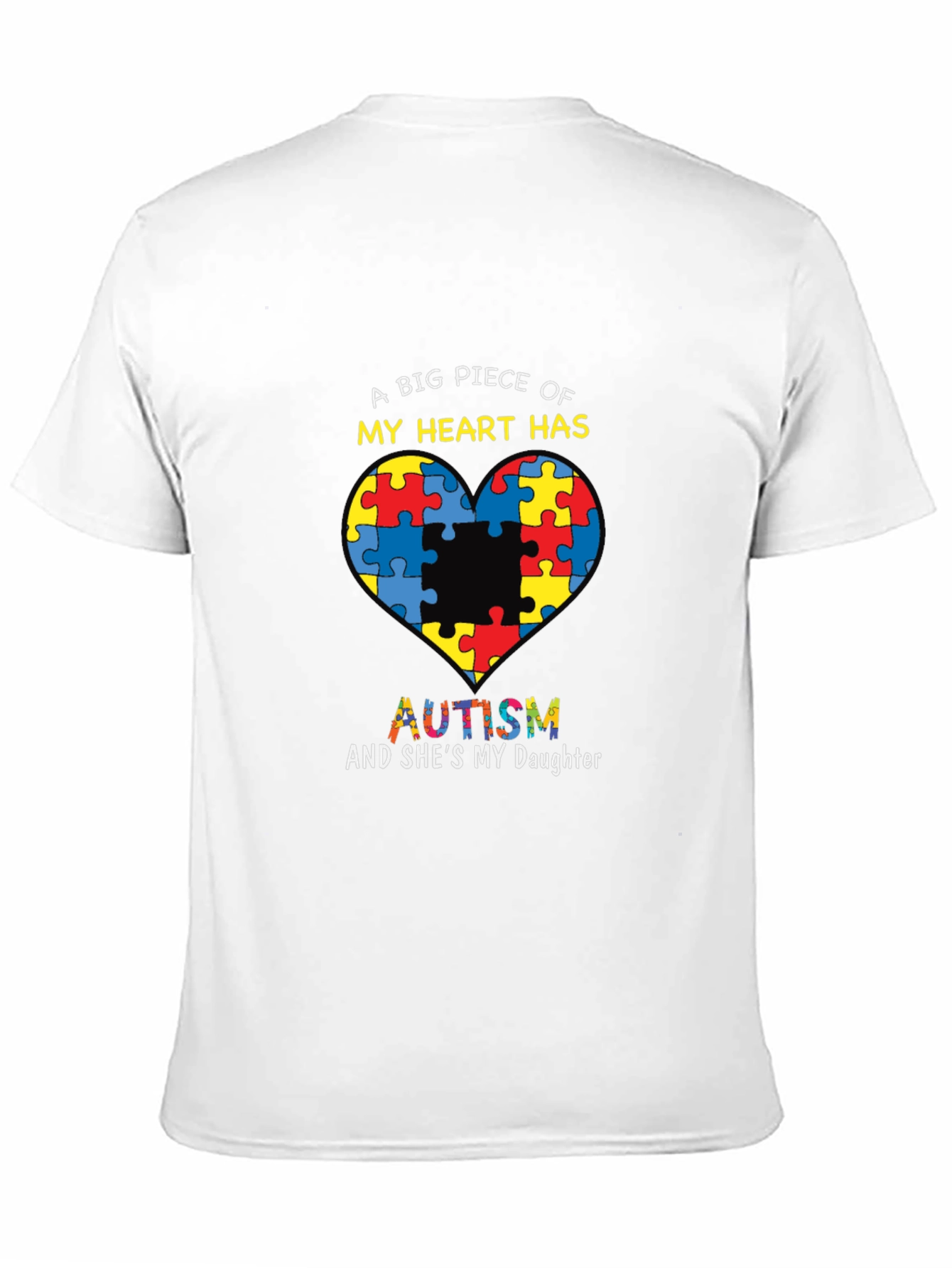 Autism Awareness T-Shirt: A Big Piece of My Heart