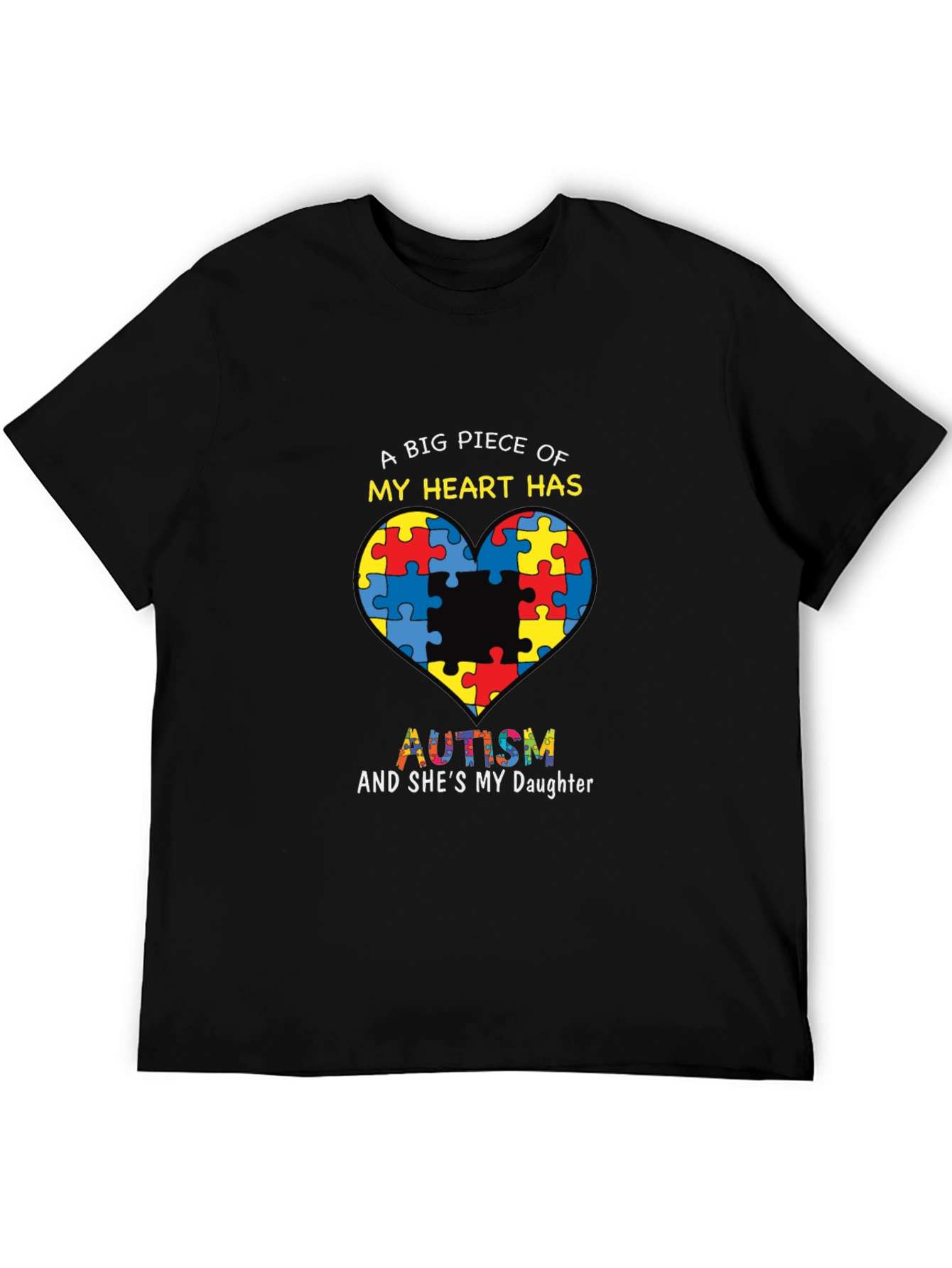 Autism Awareness T-Shirt: A Big Piece of My Heart