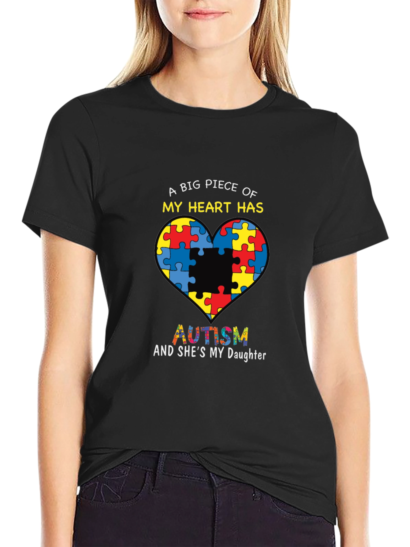 Autism Awareness T-Shirt: A Big Piece of My Heart