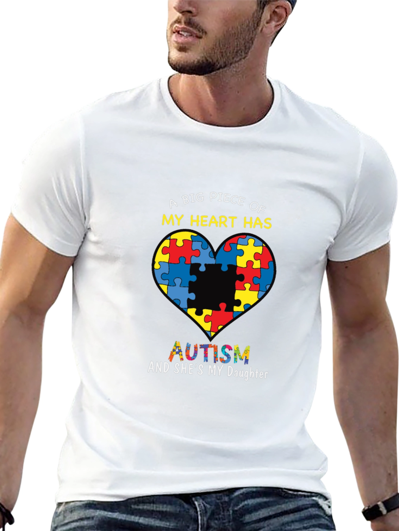 Autism Awareness T-Shirt: A Big Piece of My Heart