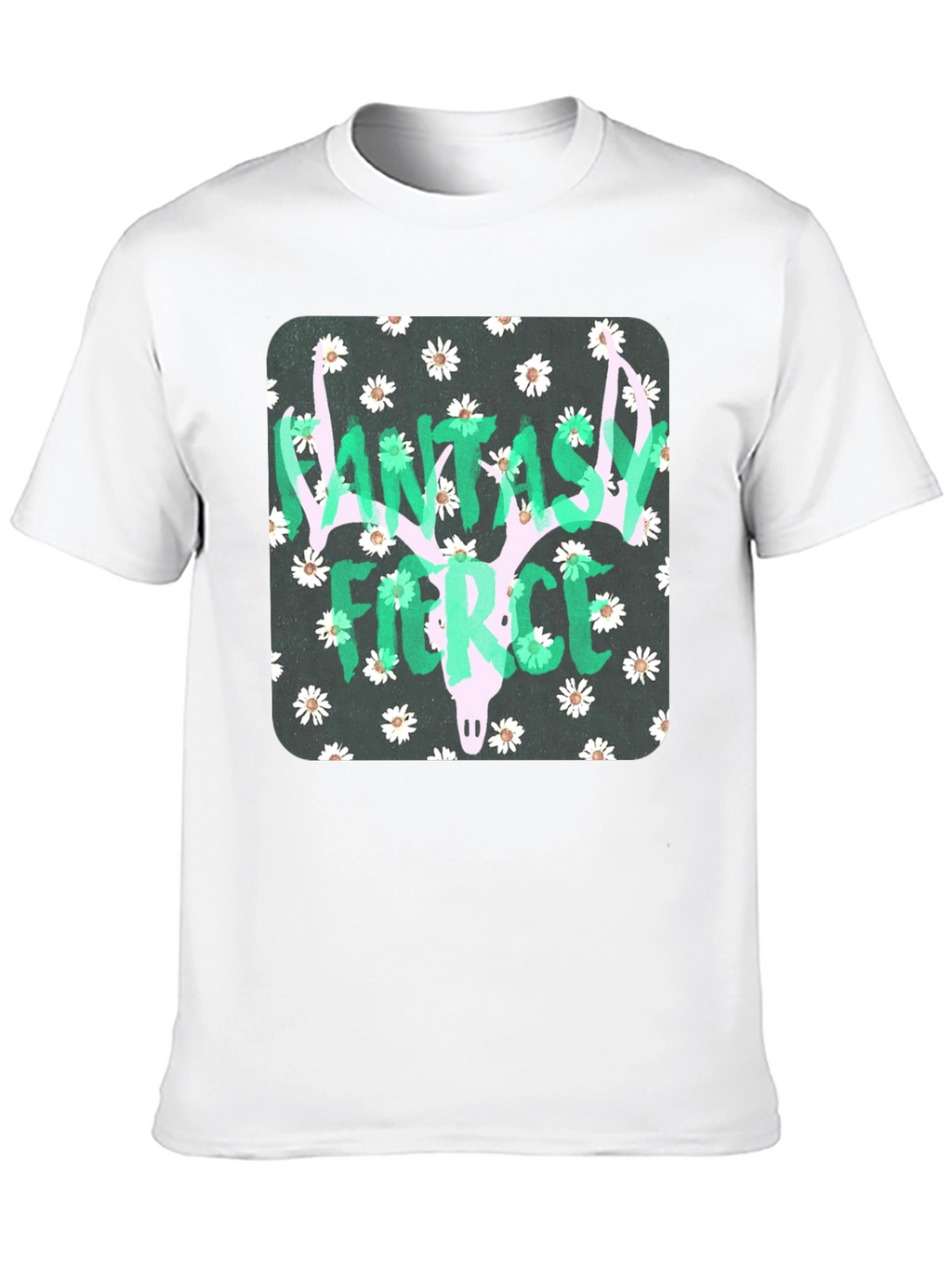 Fantasy Fierce Graphic Tee - Black Unisex