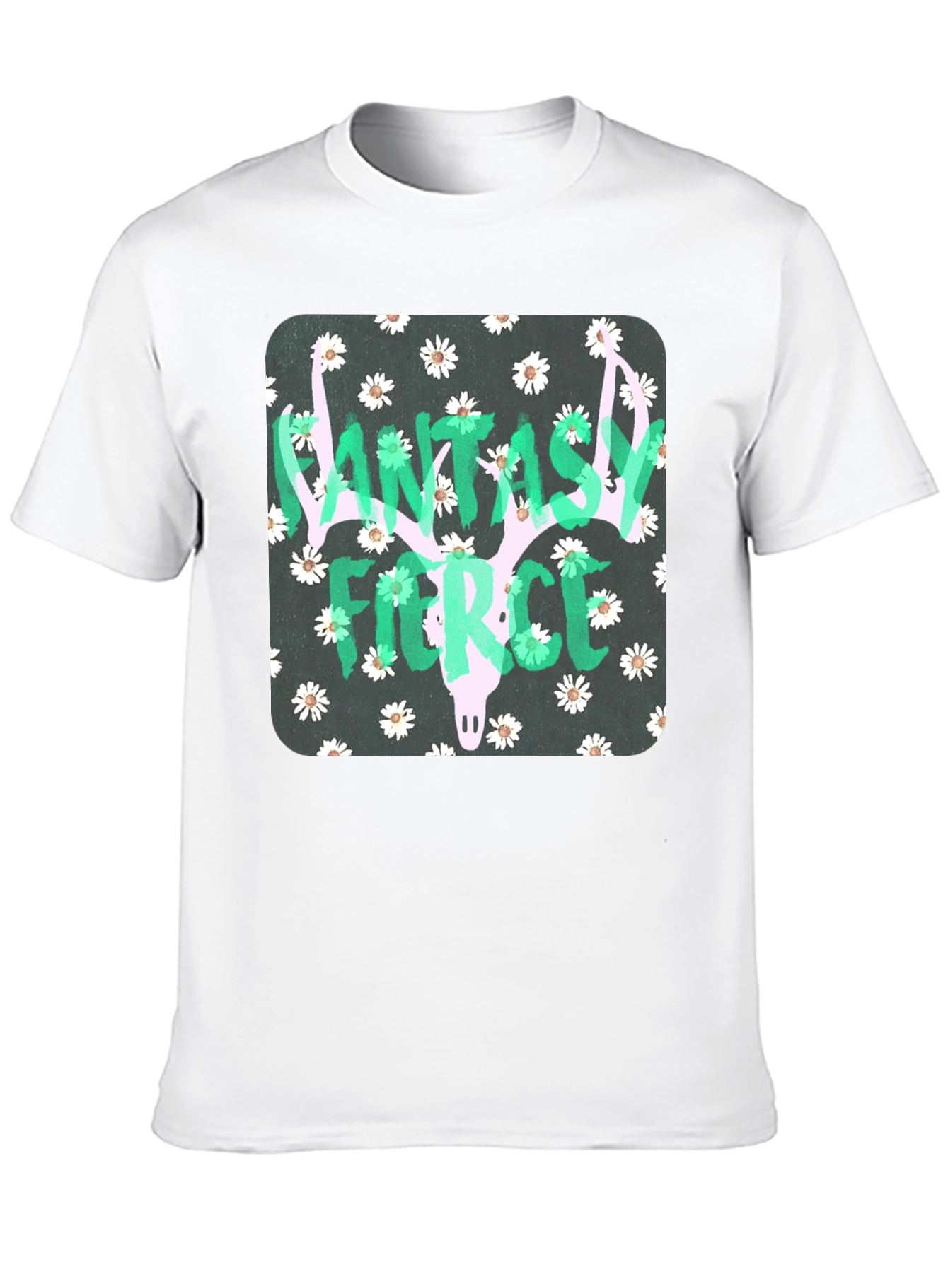 Fantasy Fierce Graphic Tee - Black Unisex