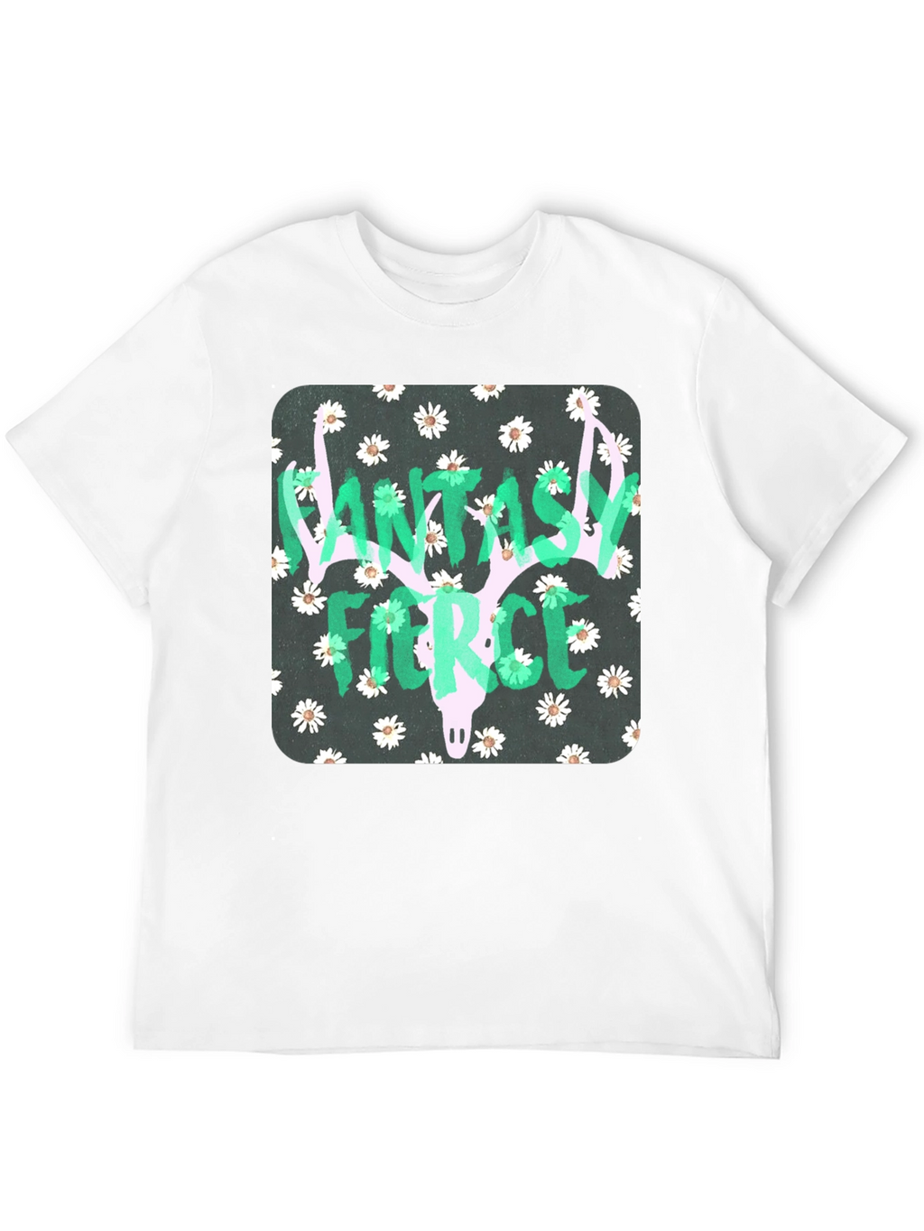 Fantasy Fierce Graphic Tee - Black Unisex