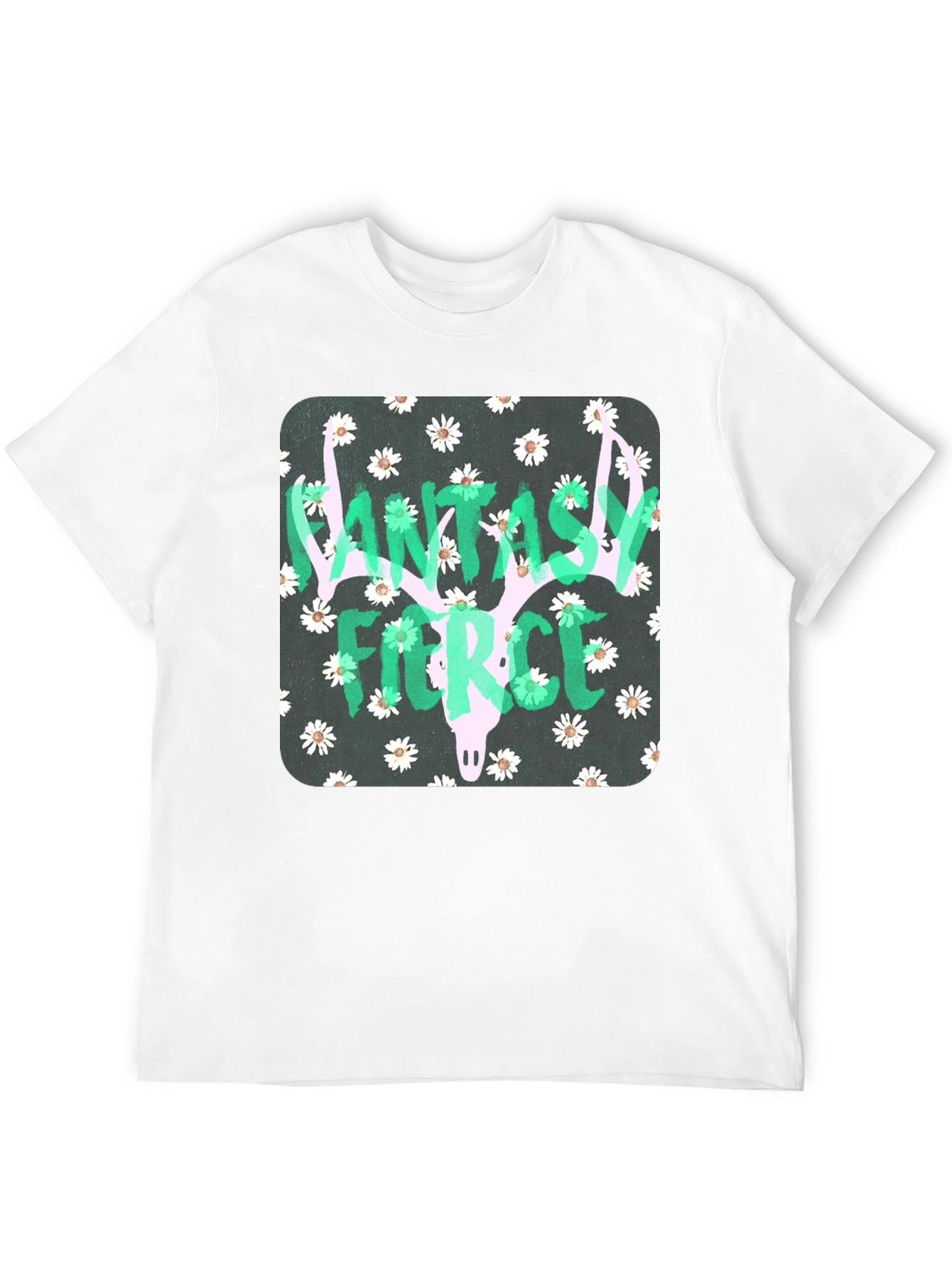 Fantasy Fierce Graphic Tee - Black Unisex