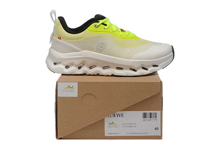 On Running Cloudtilt 2 LOEWE Neon Yellow White