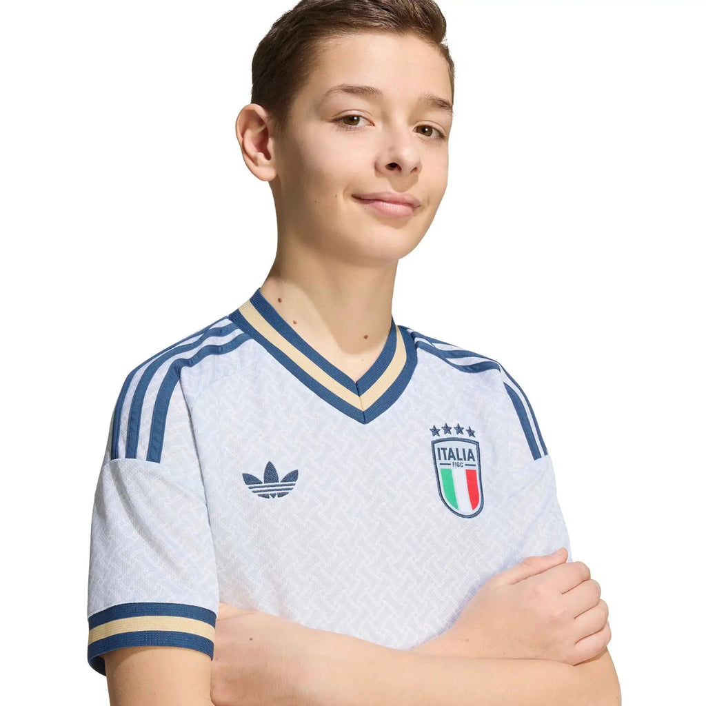 2026 Italy Youth Stadium Away Soccer Jersey (Custom)