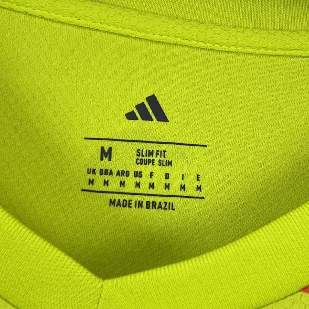 Flamengo Yellow Goalkeeper Jersey 2025