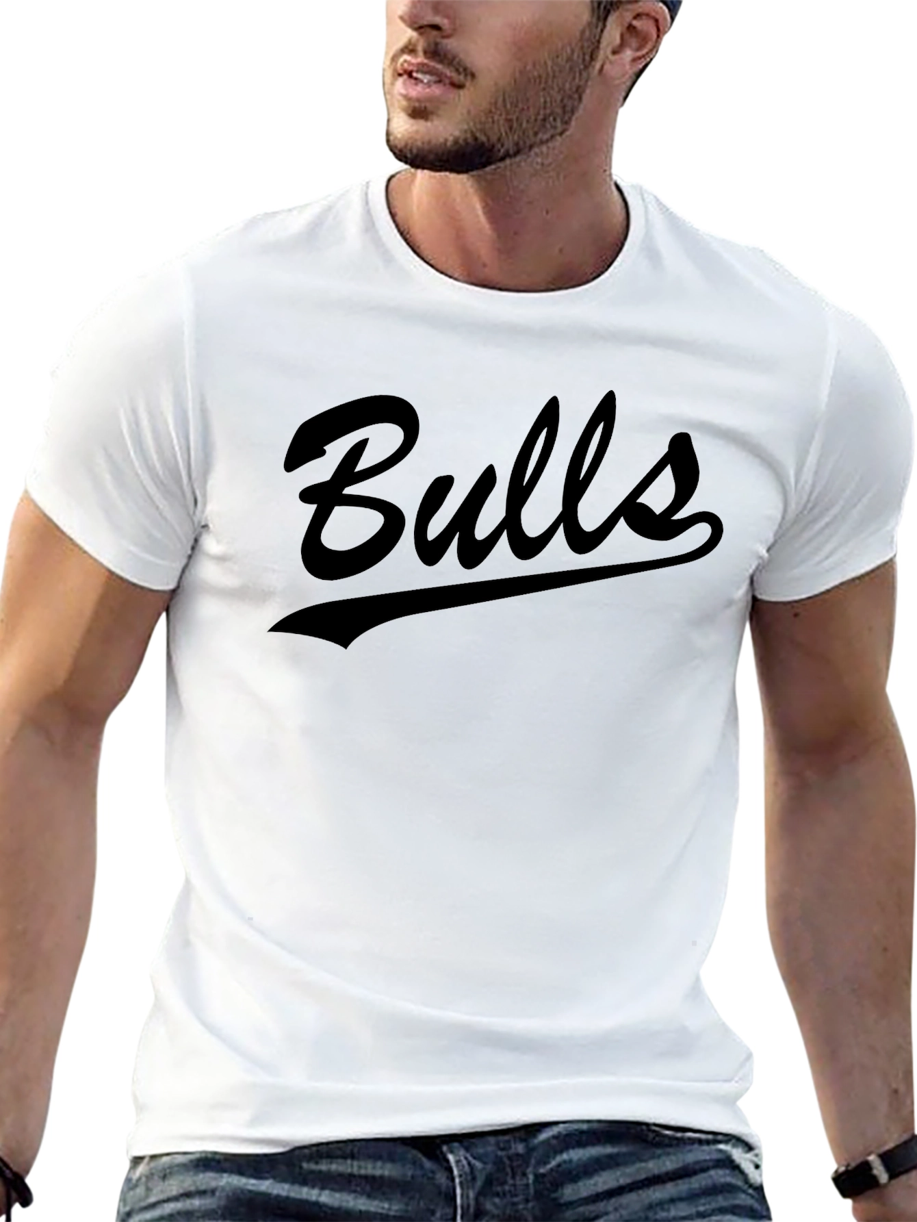 Black Bulls Graphic T-Shirt