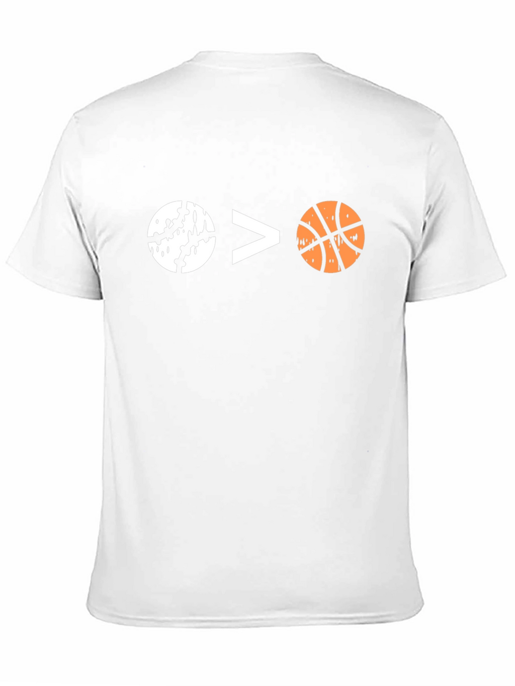 Baseball Over Basketball Graphic Tee