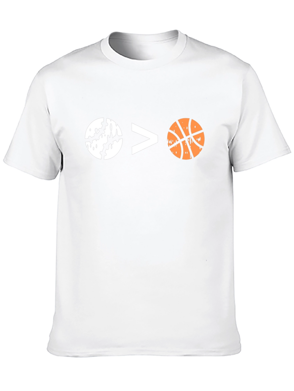 Baseball Over Basketball Graphic Tee