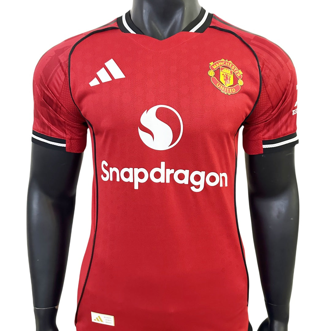 Player Version Manchester United Home Match Jersey 2025/26