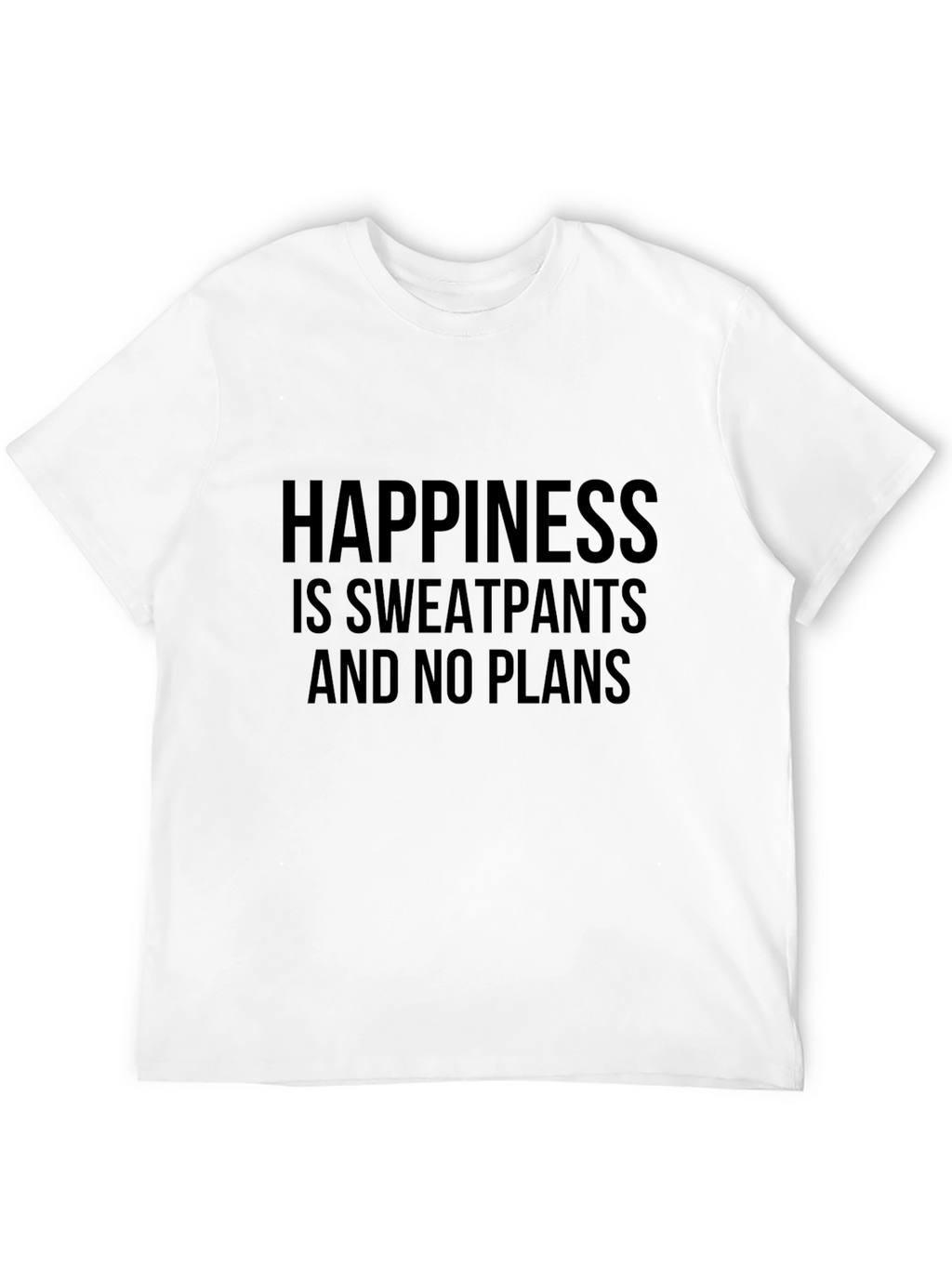 Happiness Sweatpants & No Plans Graphic Tee