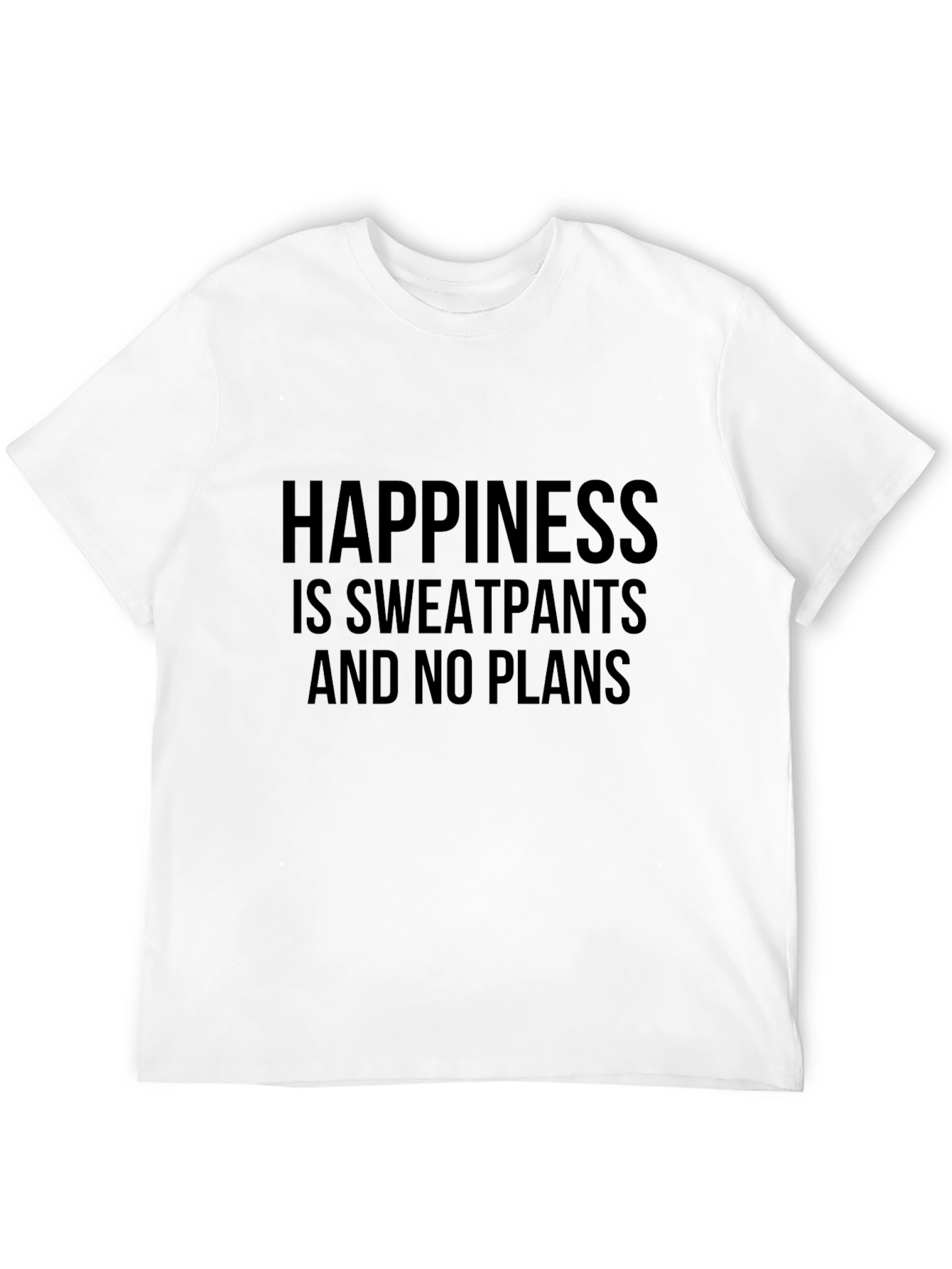 Happiness Sweatpants & No Plans Graphic Tee