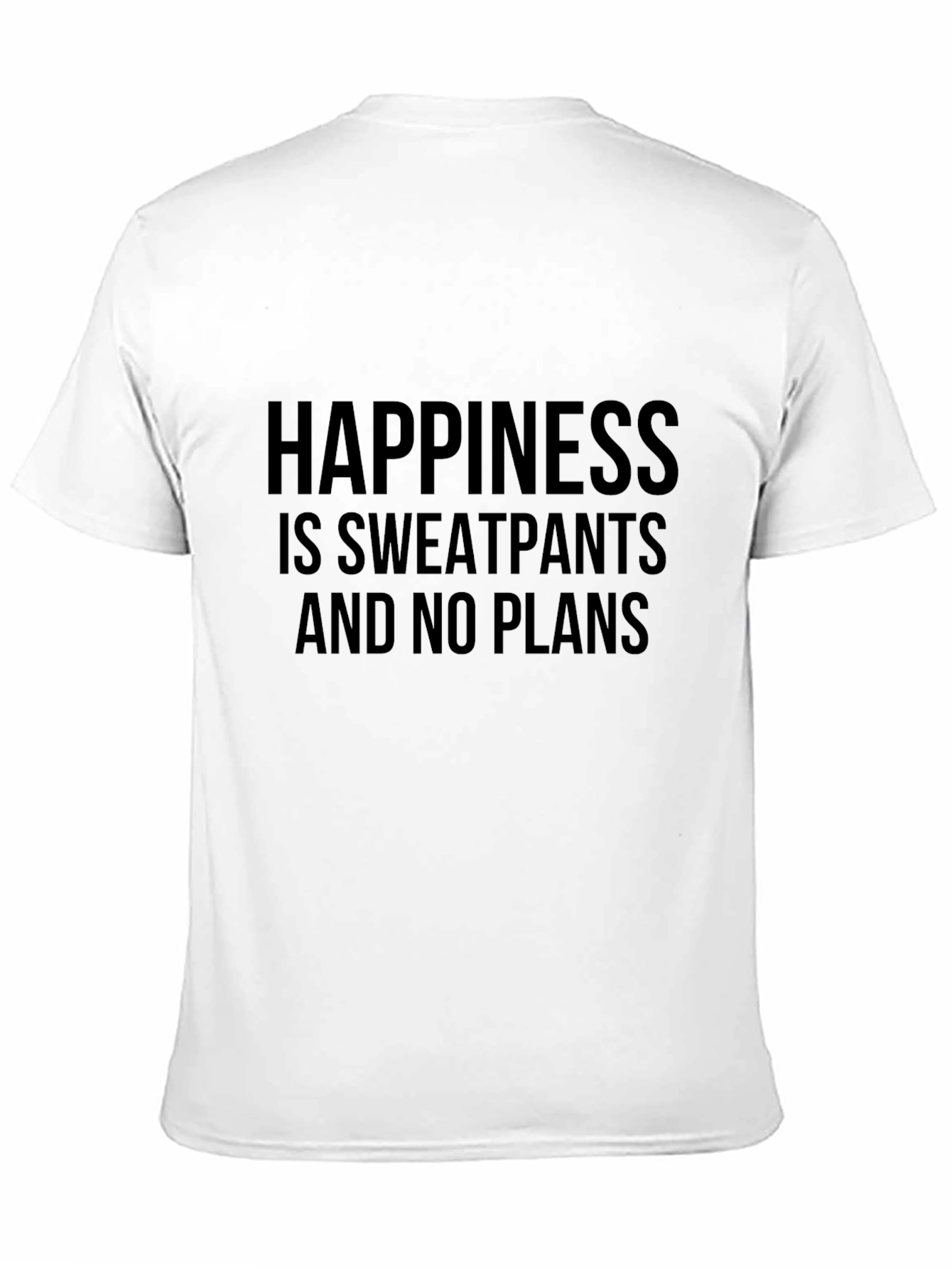Happiness Sweatpants & No Plans Graphic Tee