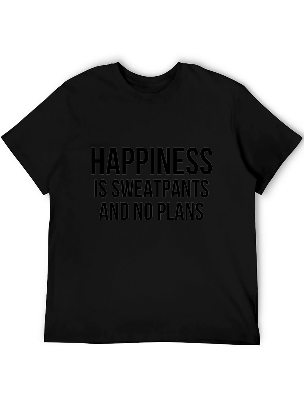 Happiness Sweatpants & No Plans Graphic Tee
