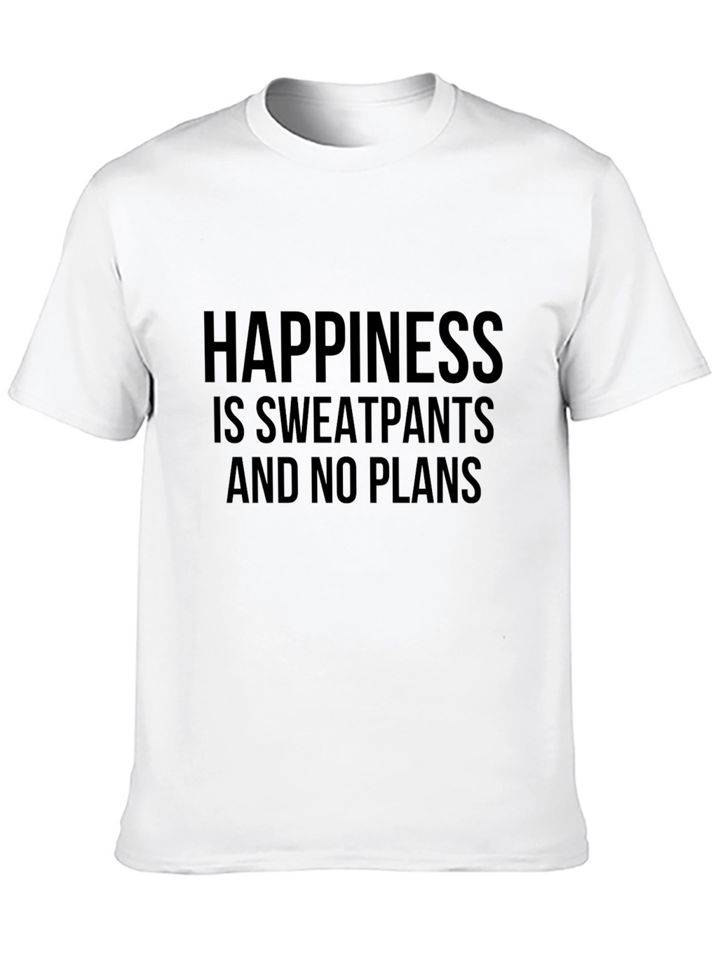 Happiness Sweatpants & No Plans Graphic Tee