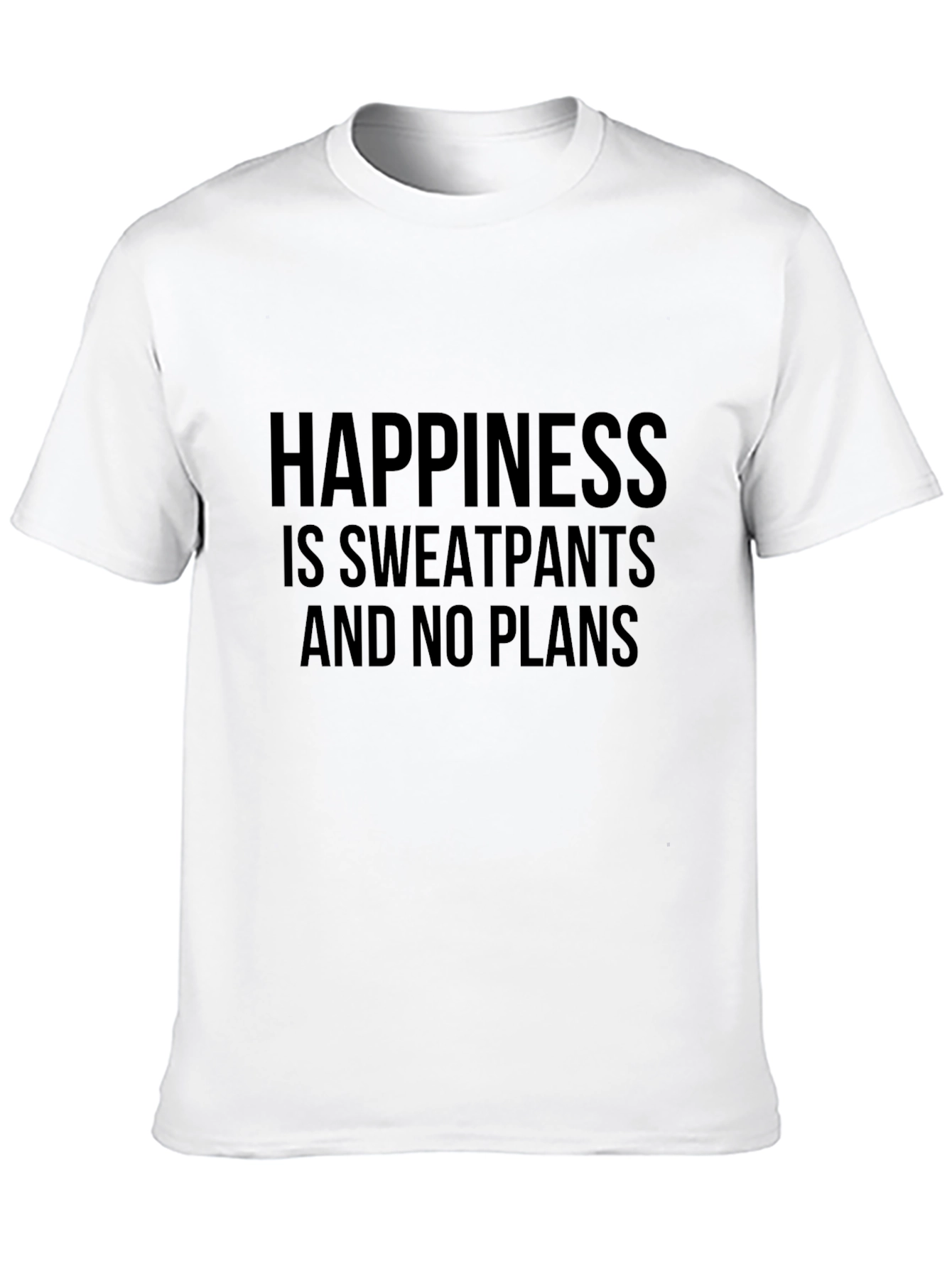 Happiness Sweatpants & No Plans Graphic Tee