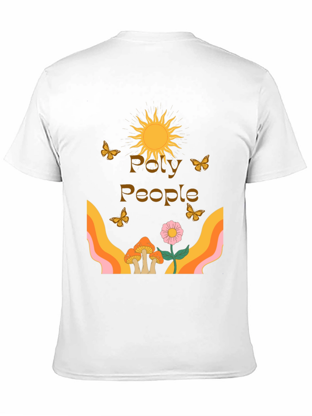 Poly People Graphic Tee - Retro Vibe