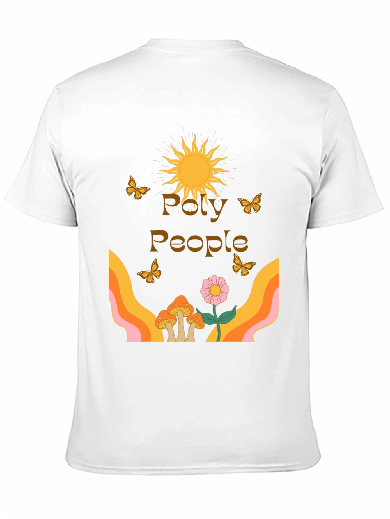 Poly People Graphic Tee - Retro Vibe