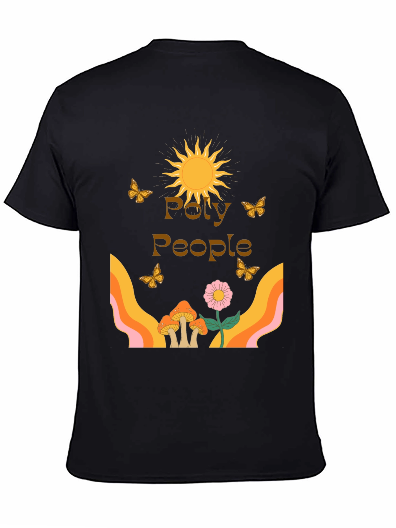 Poly People Graphic Tee - Retro Vibe