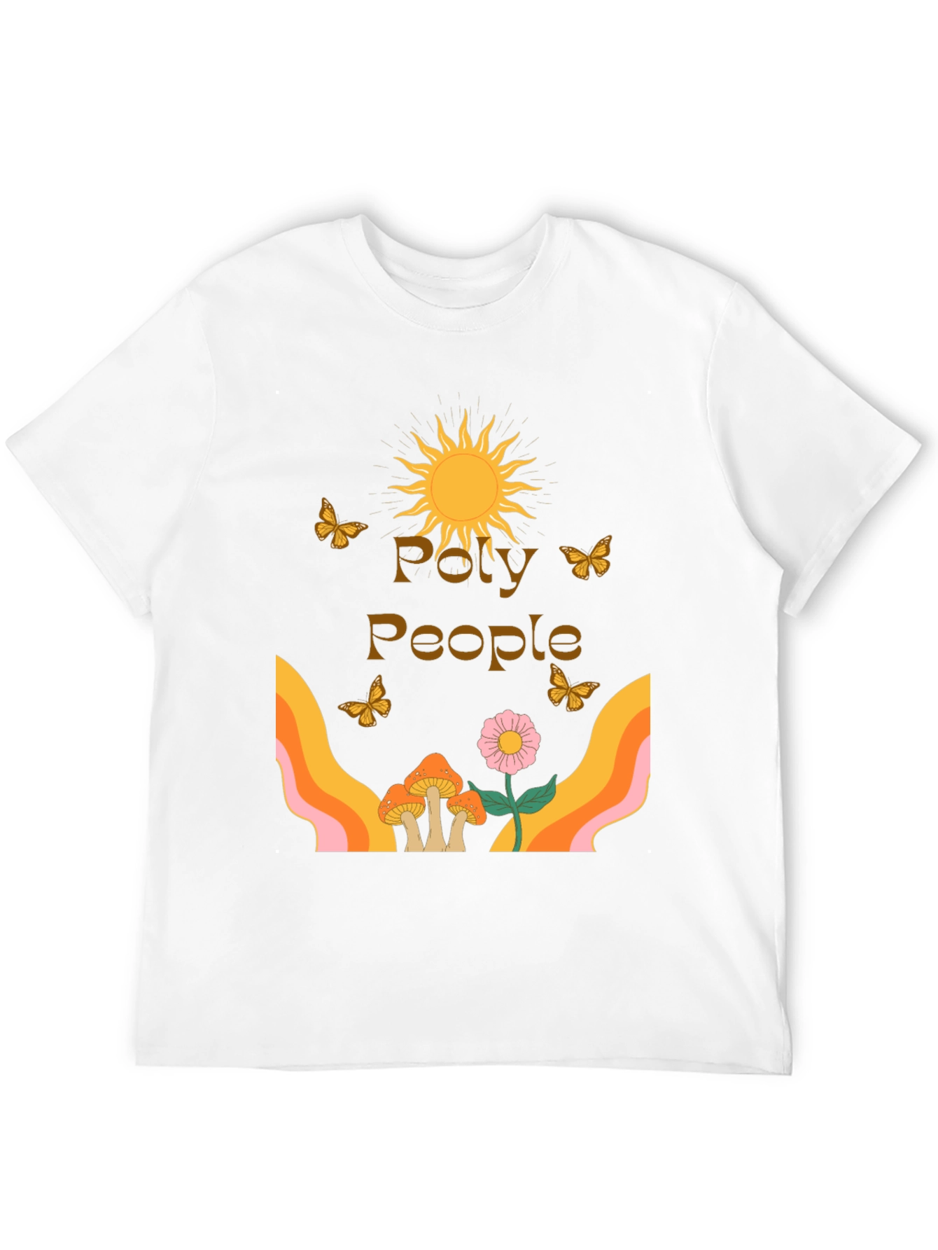 Poly People Graphic Tee - Retro Vibe