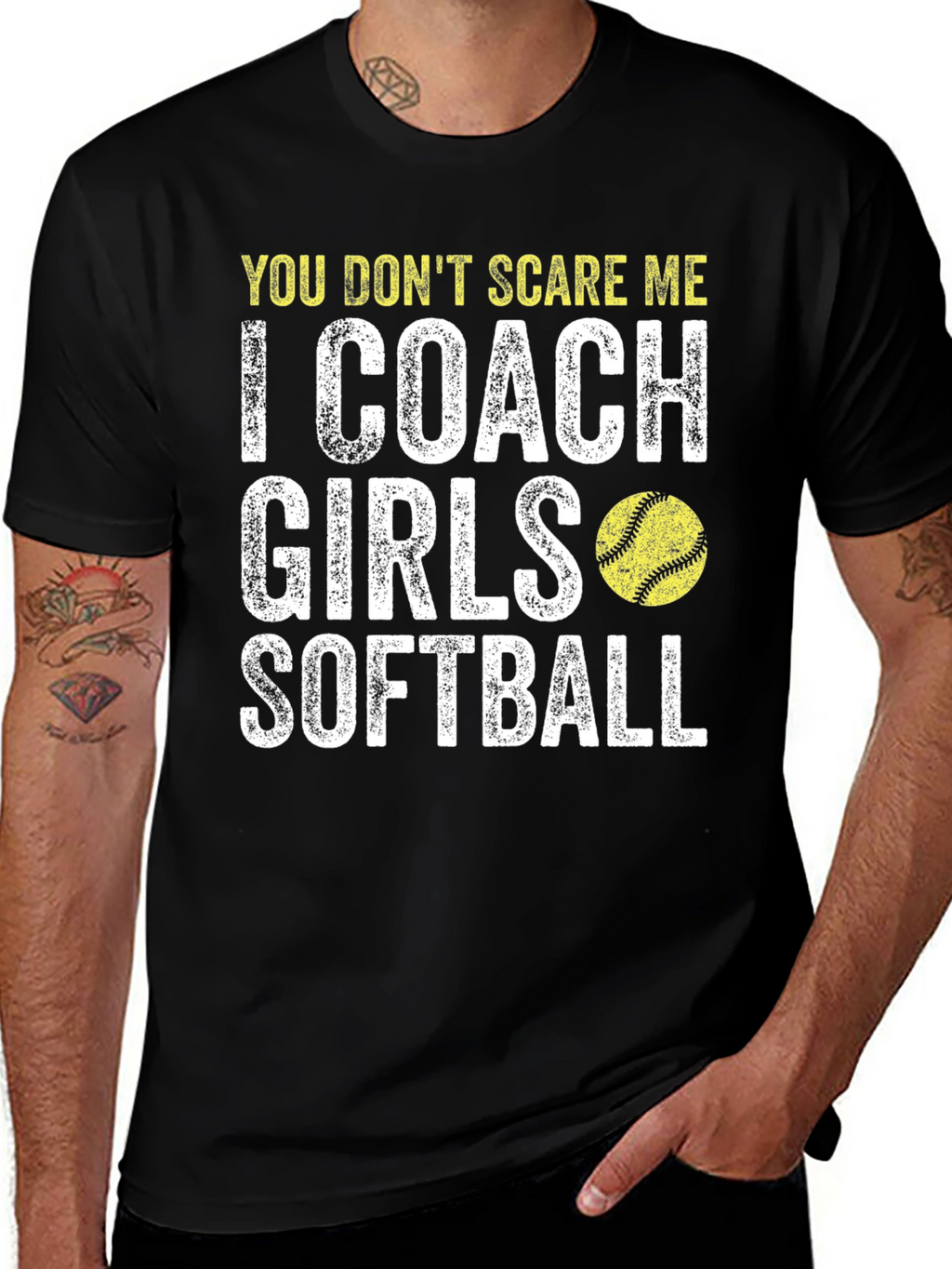 Coach Girls Softball T-Shirt