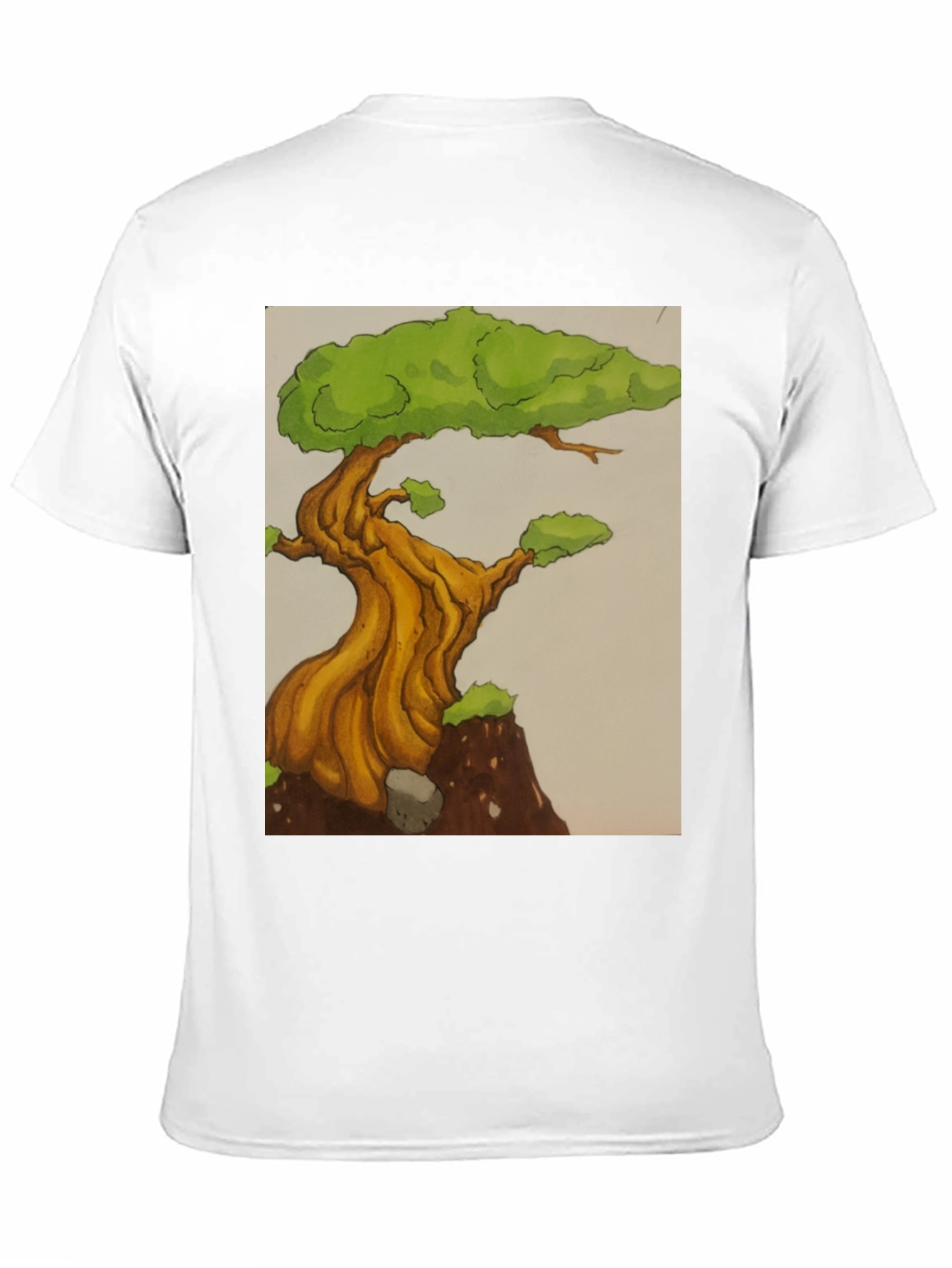 Bonsai Tree Graphic Tee - Unique Design