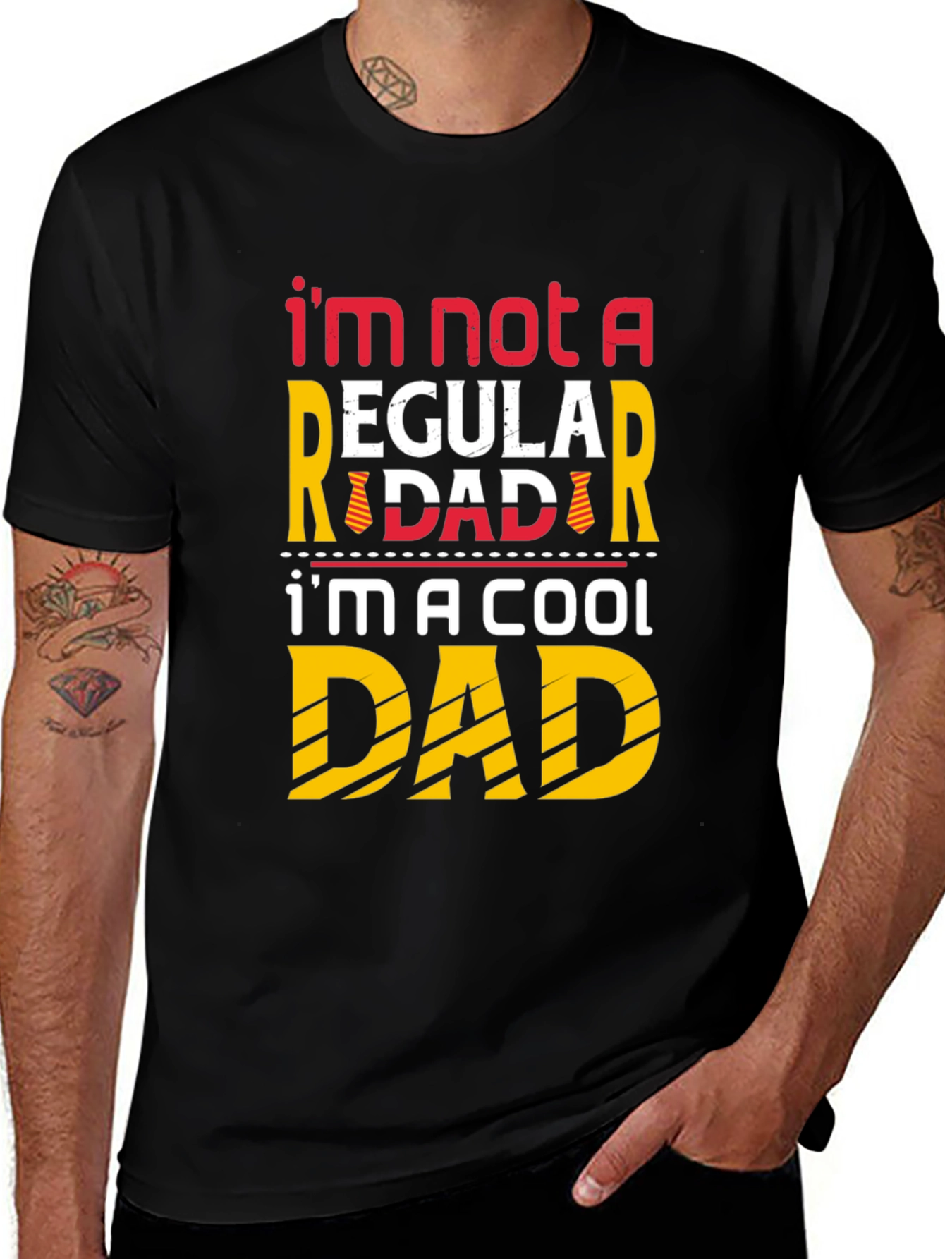 Cool Dad Graphic Tee - Novelty Fathers Day Shirt
