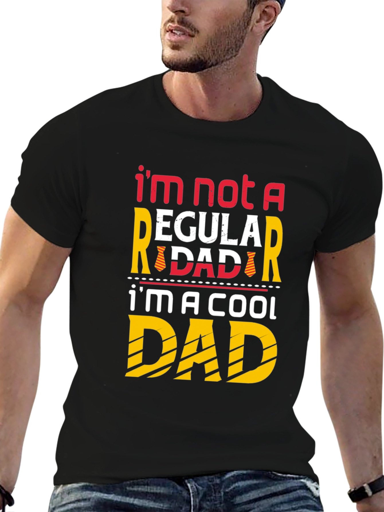 Cool Dad Graphic Tee - Novelty Fathers Day Shirt