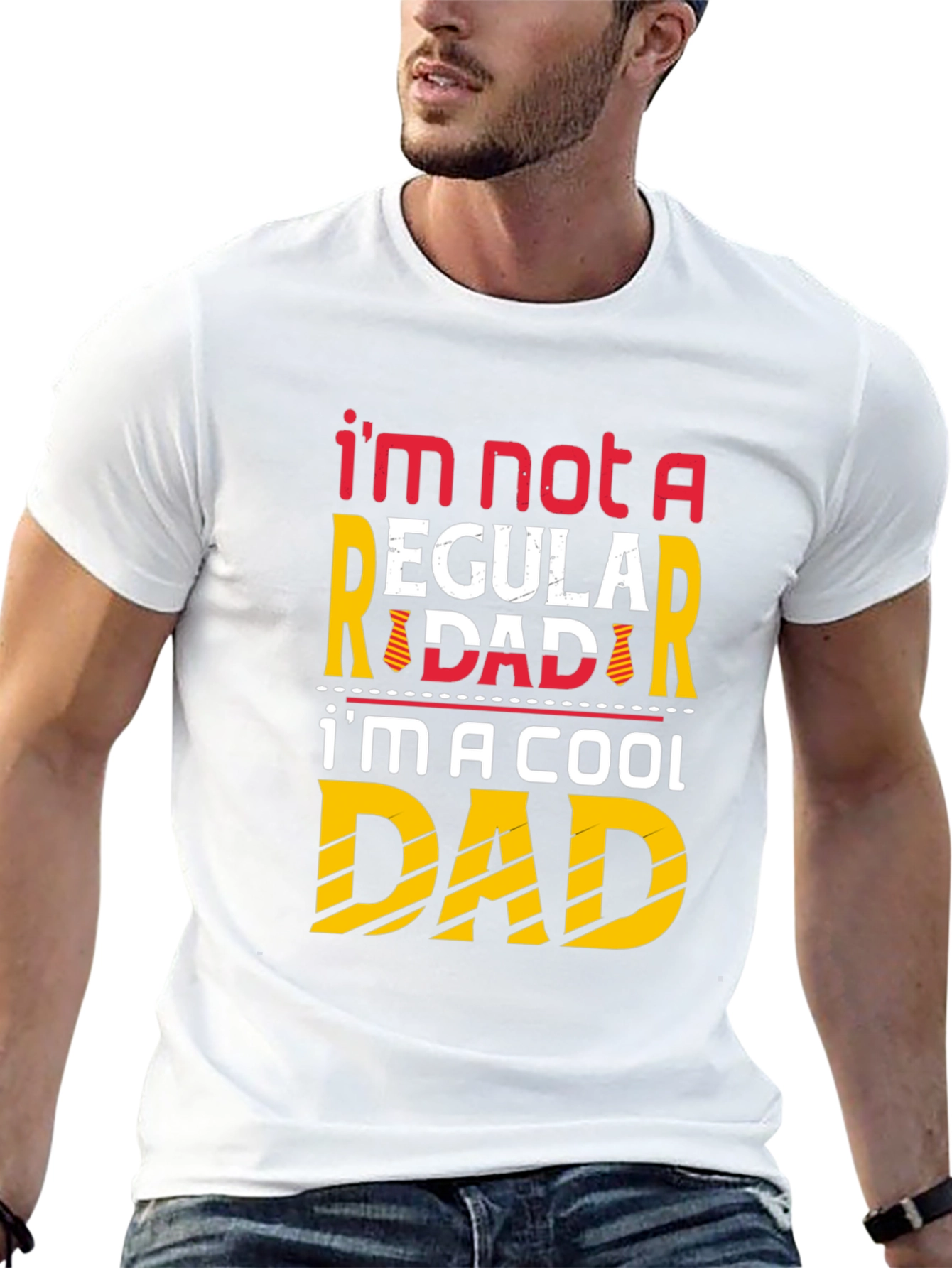 Cool Dad Graphic Tee - Novelty Fathers Day Shirt