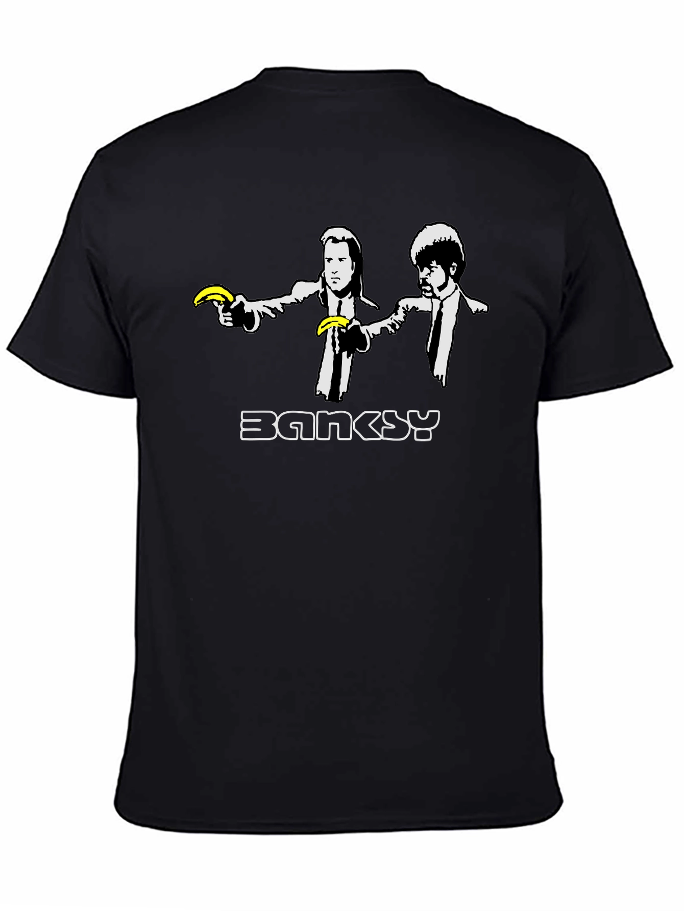 Banksy Pulp Fiction Banana Gun T-Shirt